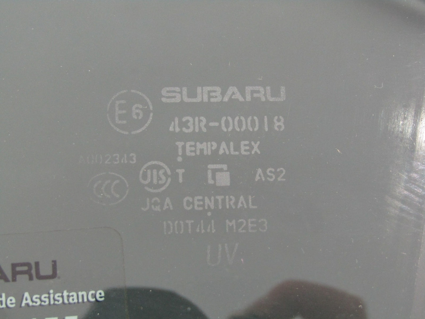 2014-2016 Subaru Forester Front Lefts Left Door Glass Window 61011SG011 OEM