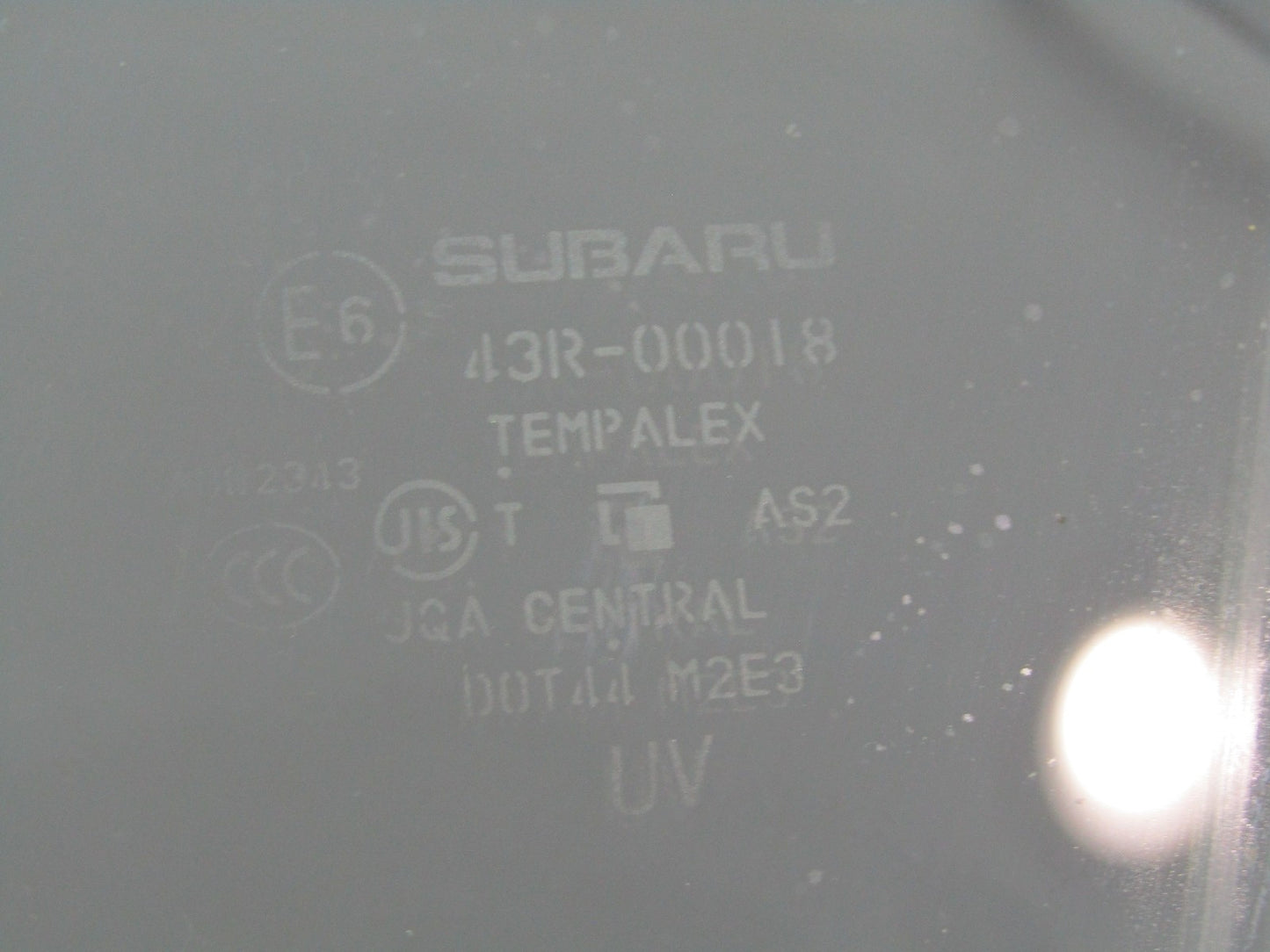 2014-2016 Subaru Forester Front Right Door Glass Window 61011SG001 OEM