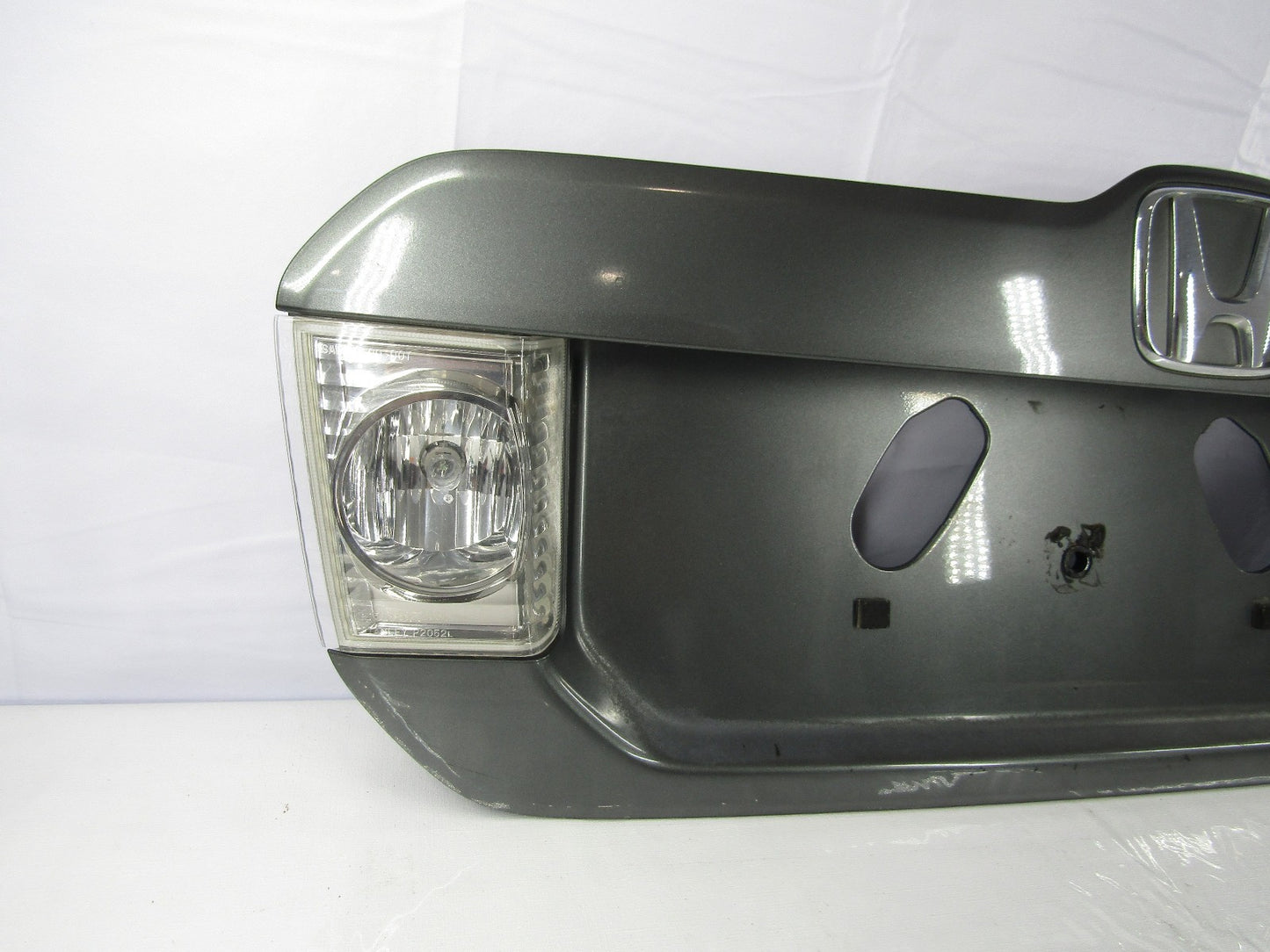 2006-2008 Honda Pilot License Plate Rear Trim Finish Panel Emblem Badge Gray OEM