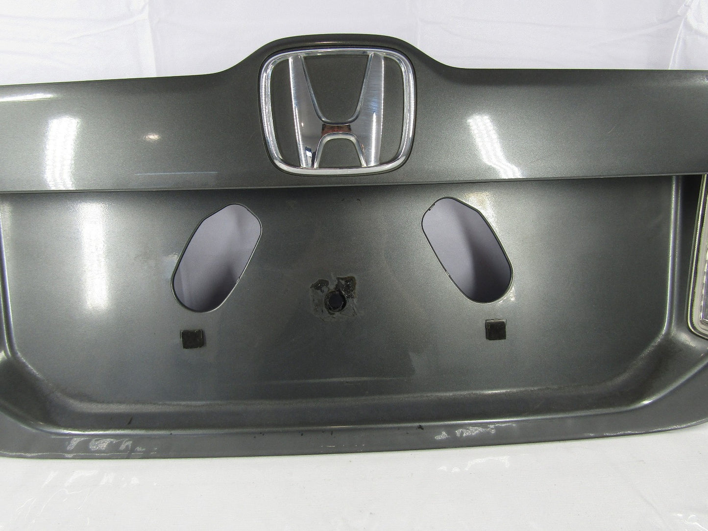 2006-2008 Honda Pilot License Plate Rear Trim Finish Panel Emblem Badge Gray OEM