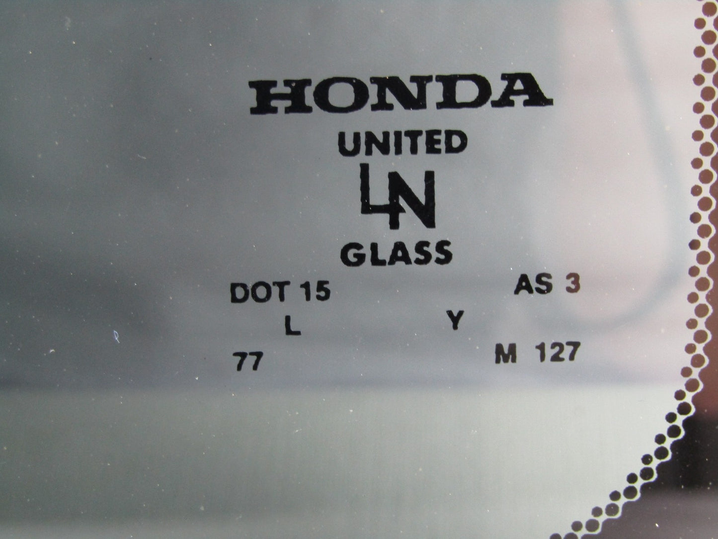 2005-2008 Honda Pilot Sunroof Moonroof Sun Moon Roof Glass Panel 70200-S9V-A01