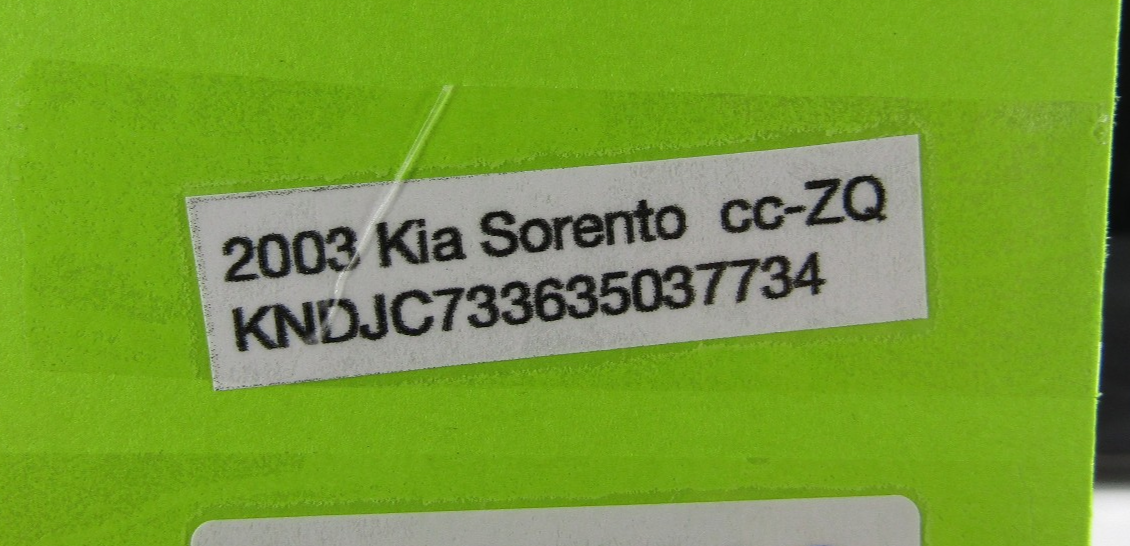 2003-2009 Kia Sorento Sunroof Sun Roof Glass Panel 81610-3E000 OEM
