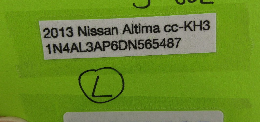 2013-2018 Nissan Altima Left Power 6-WIRE Side Mirror Turn Signal 963013TH2A