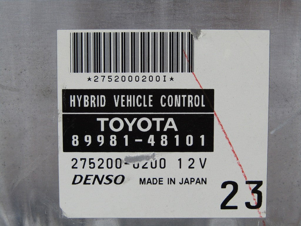2006 Toyota Highlander Hv Hybrid 3.3L Engine Computer Module ECM ECU Vin W 5TH