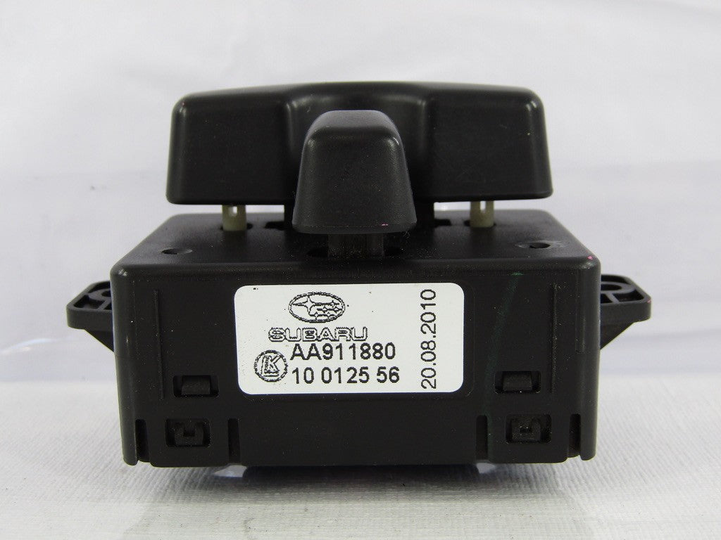 2010-2014 Subaru Outback Left Seat Control Switch Black AA911880 OEM