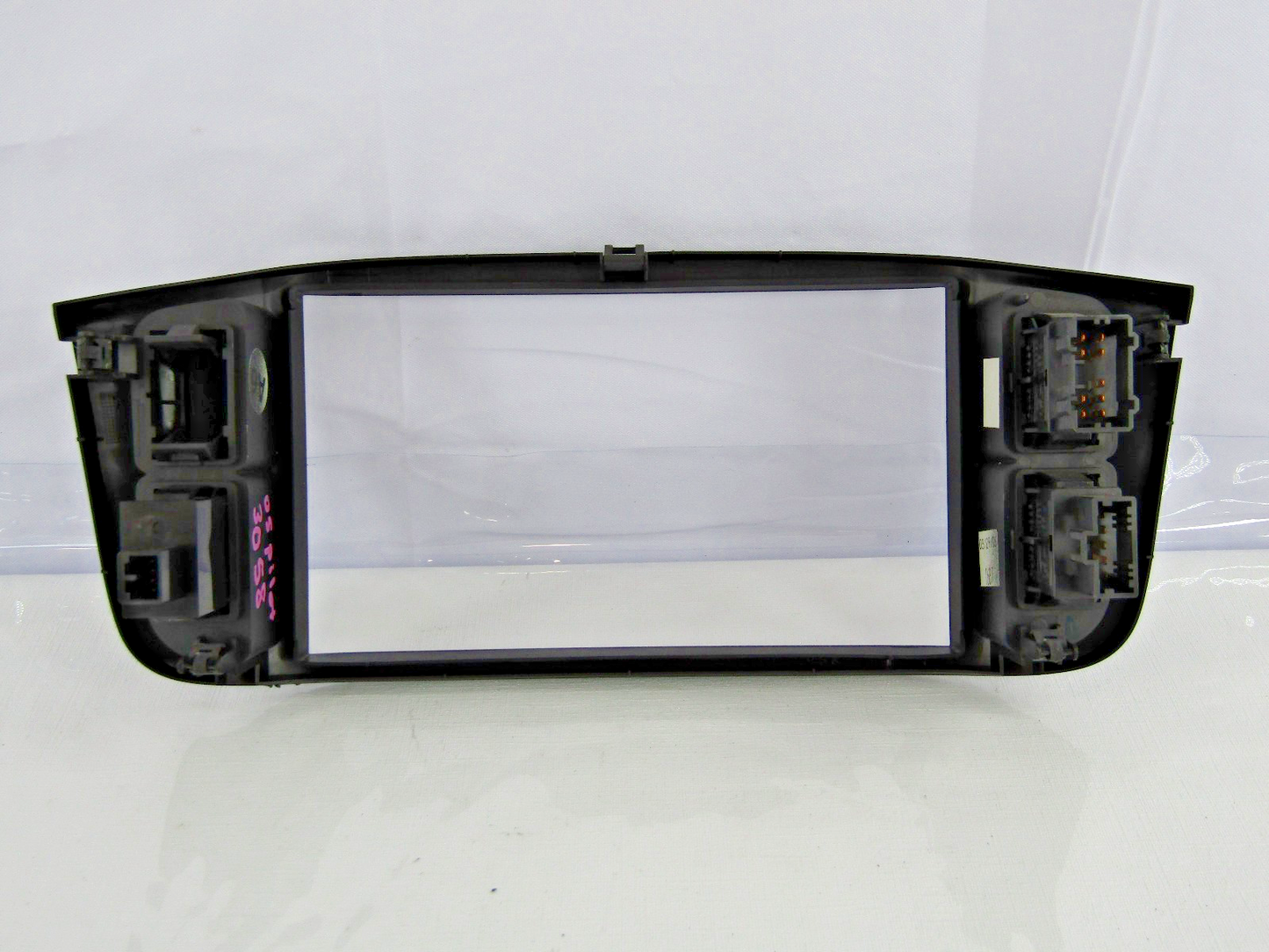 2003-2005 Honda Pilot Radio Bezel Hazard Vtm Switch Wood Grain Trim OEM