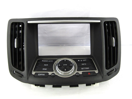 2009-2013 Infiniti G37 AV and Navigation Switch Control Assembly with Vents OEM