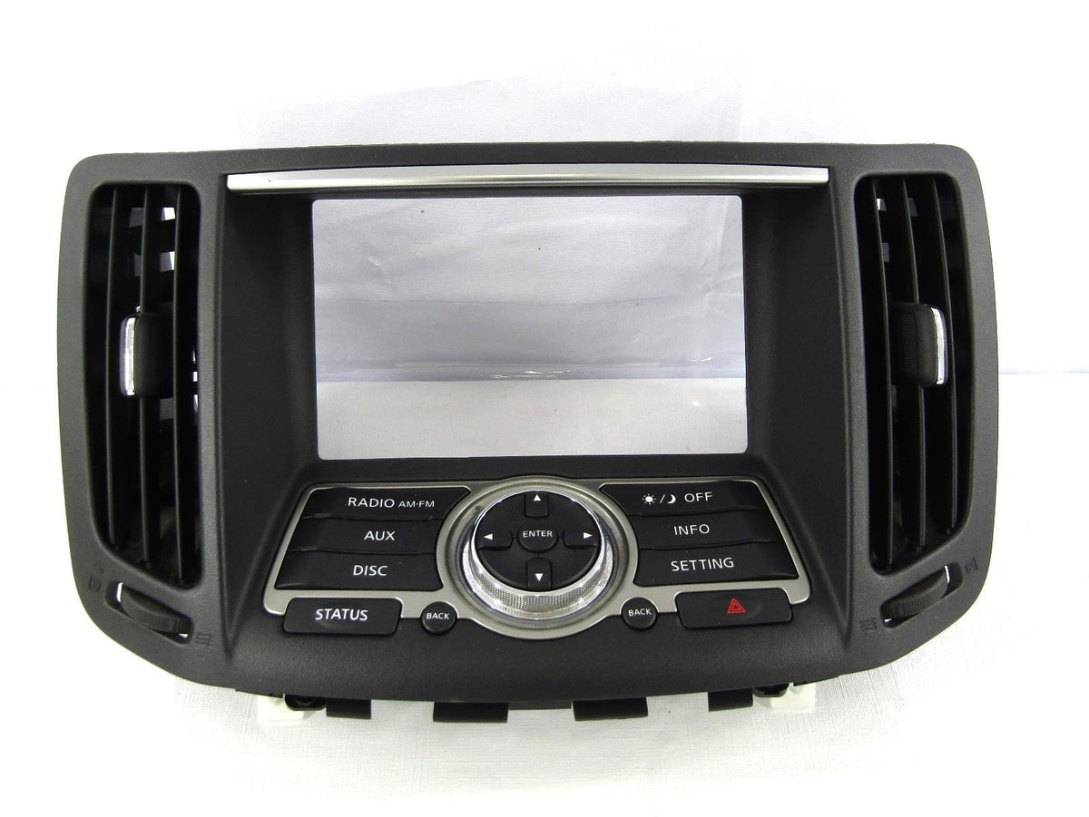 2009-2013 Infiniti G37 AV and Navigation Switch Control W/ Vent OEM 28395-JK61D