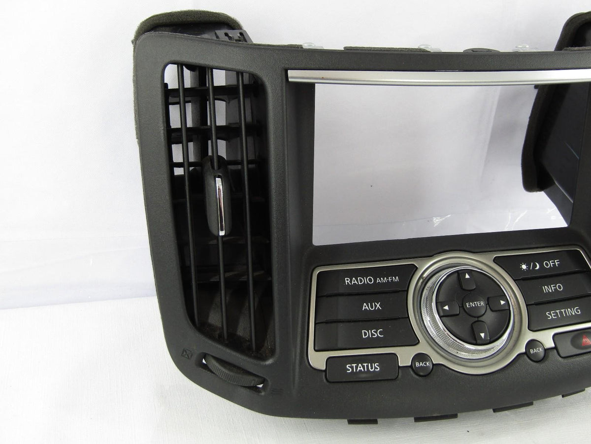 2009-2013 Infiniti G37 AV and Navigation Switch Control W/ Vent OEM 28395-JK61D