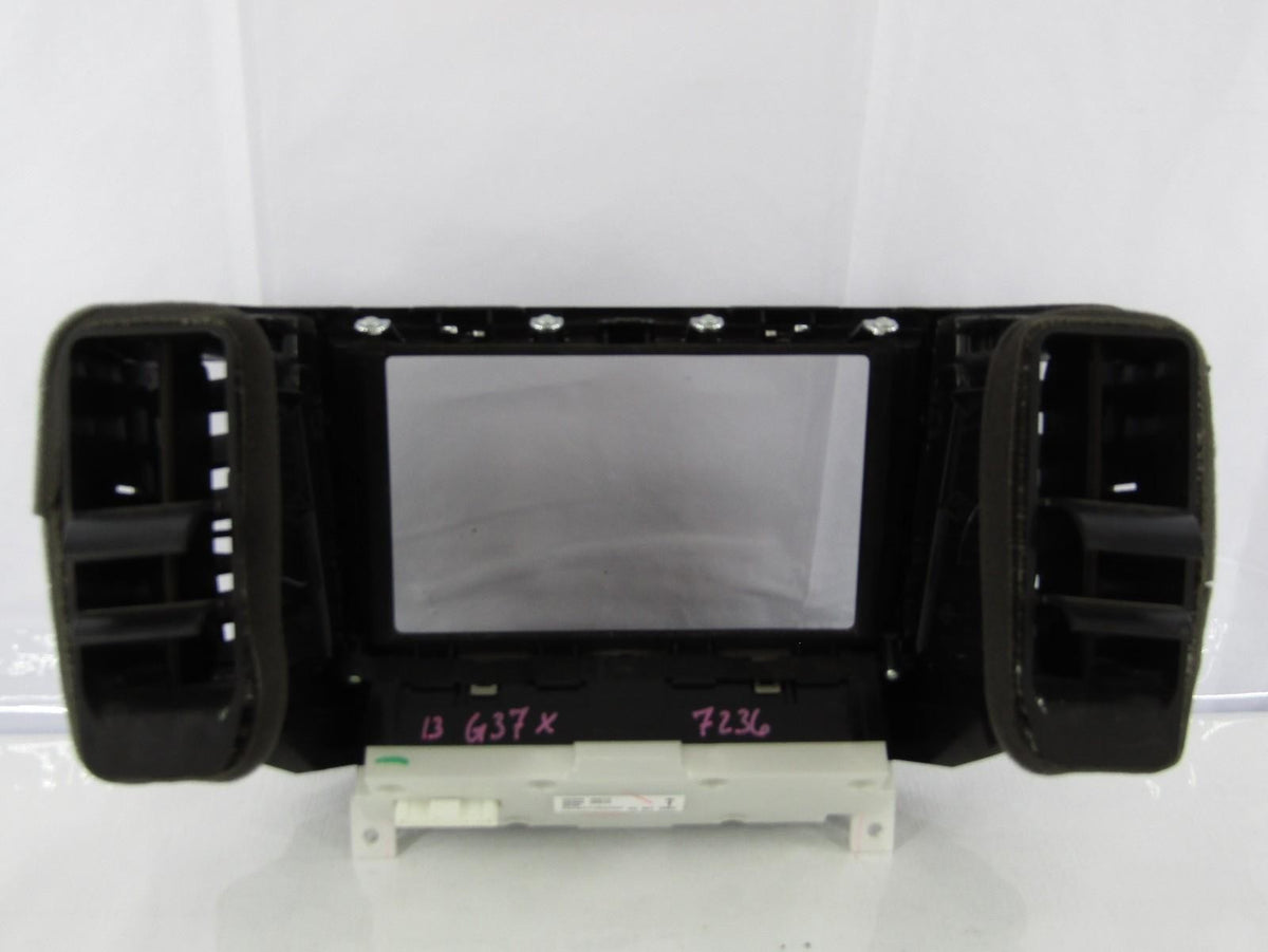 2009-2013 Infiniti G37 AV and Navigation Switch Control W/ Vent OEM 28395-JK61D