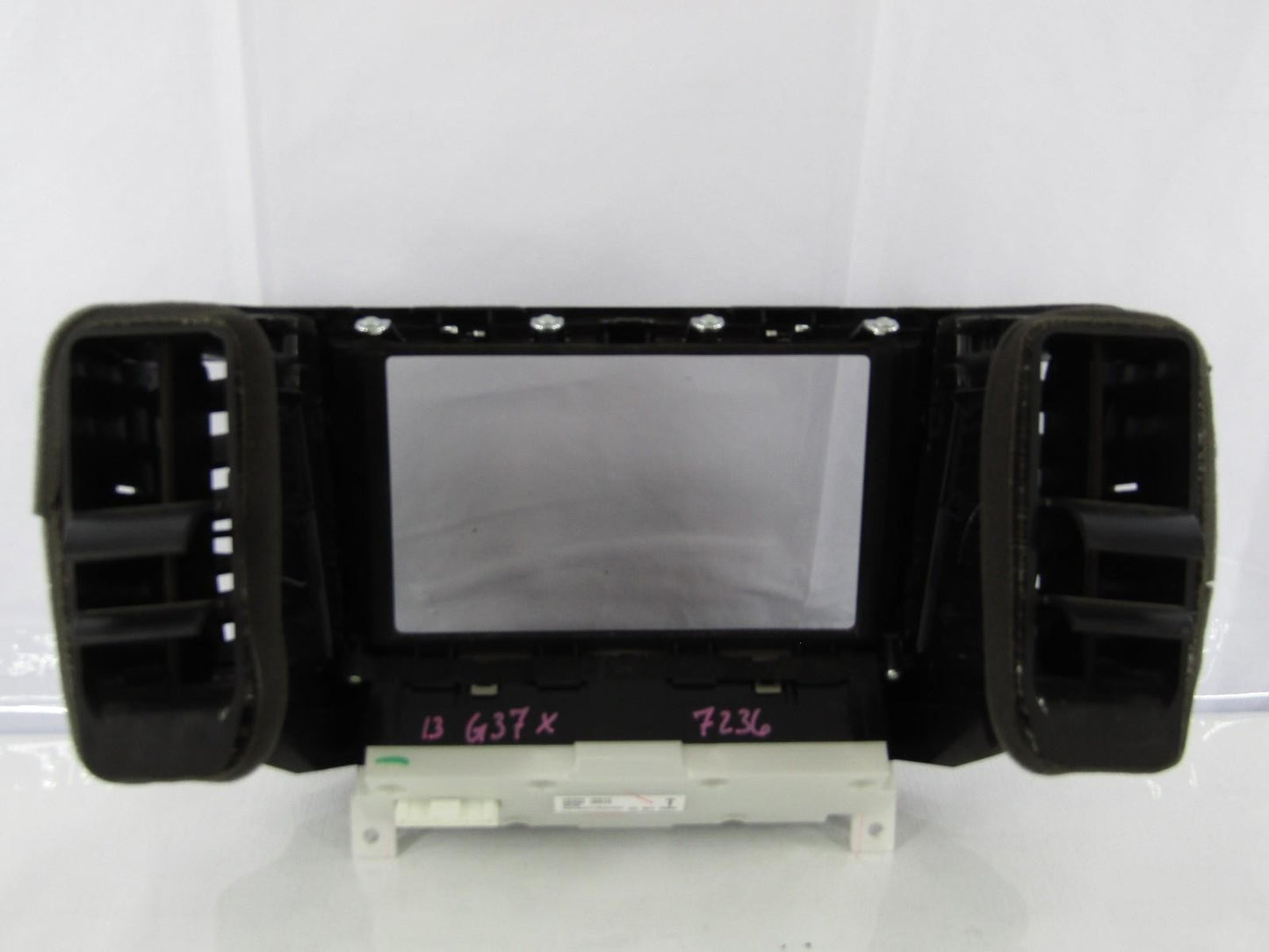 2009-2013 Infiniti G37 AV and Navigation Switch Control Assembly with Vents OEM