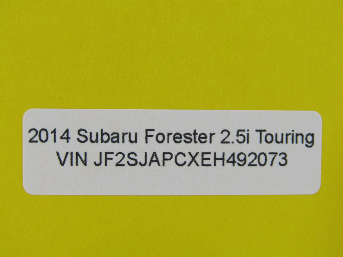 2014-2018 Subaru Forester Left A Pillar Windshield Trim OEM 94010SG010