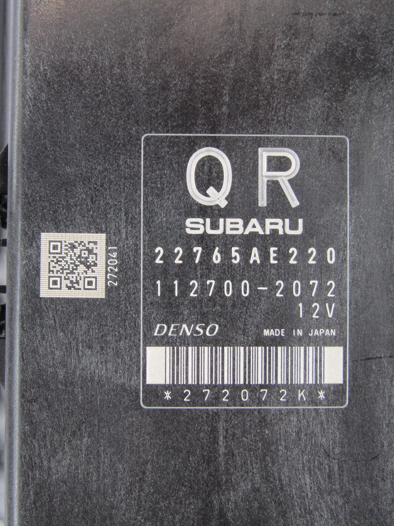 2014 Subaru Forester Engine Computer Control Module ECM 22765AE220 OEM