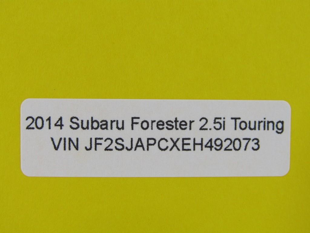 2014-2021 Subaru Forester Rear License Plate Light Lamp 84912FG110 OEM