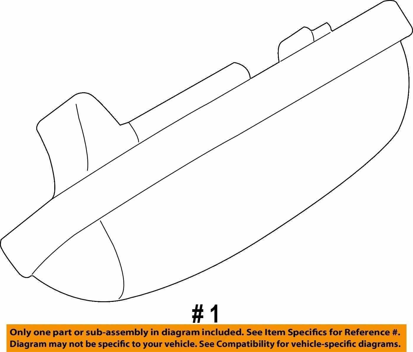 2014-2021 Subaru Forester Rear License Plate Light Lamp 84912FG110 OEM