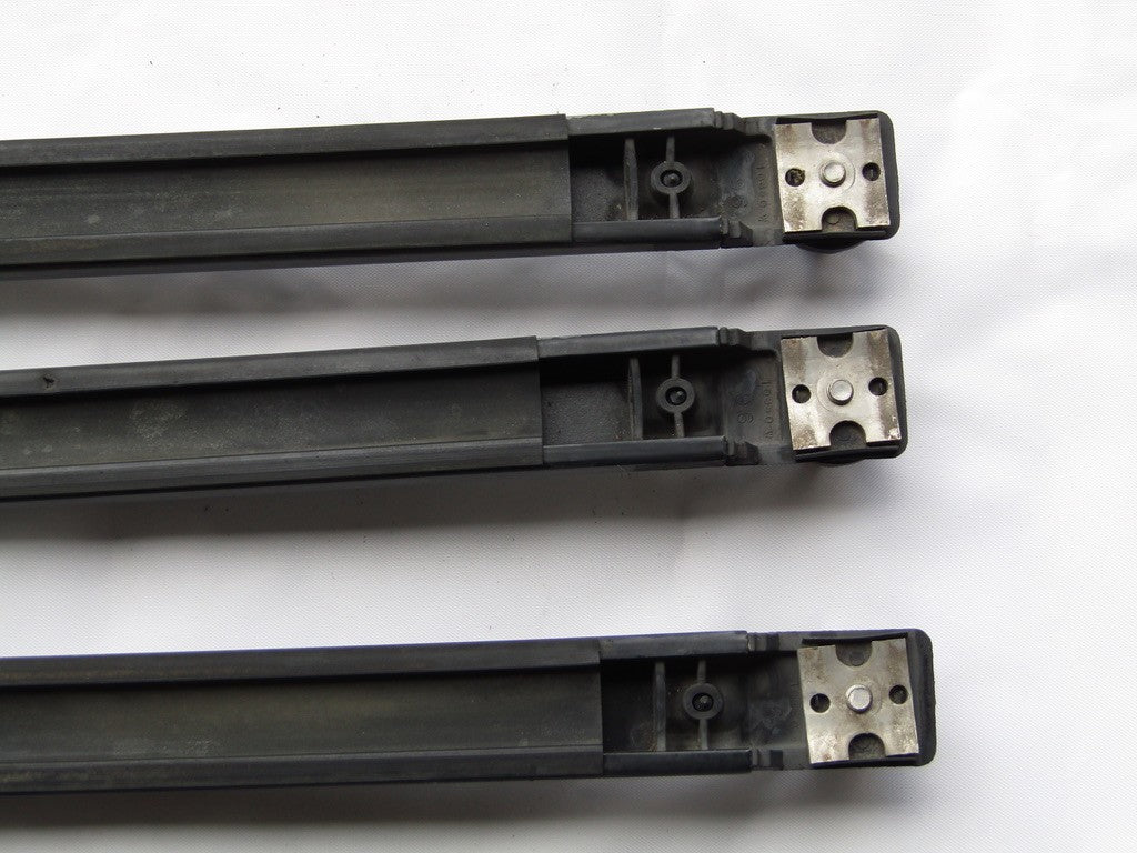 1996-2002 Toyota 4Runner 3X Roof Luggage Rack Cross Sliding Bars OEM