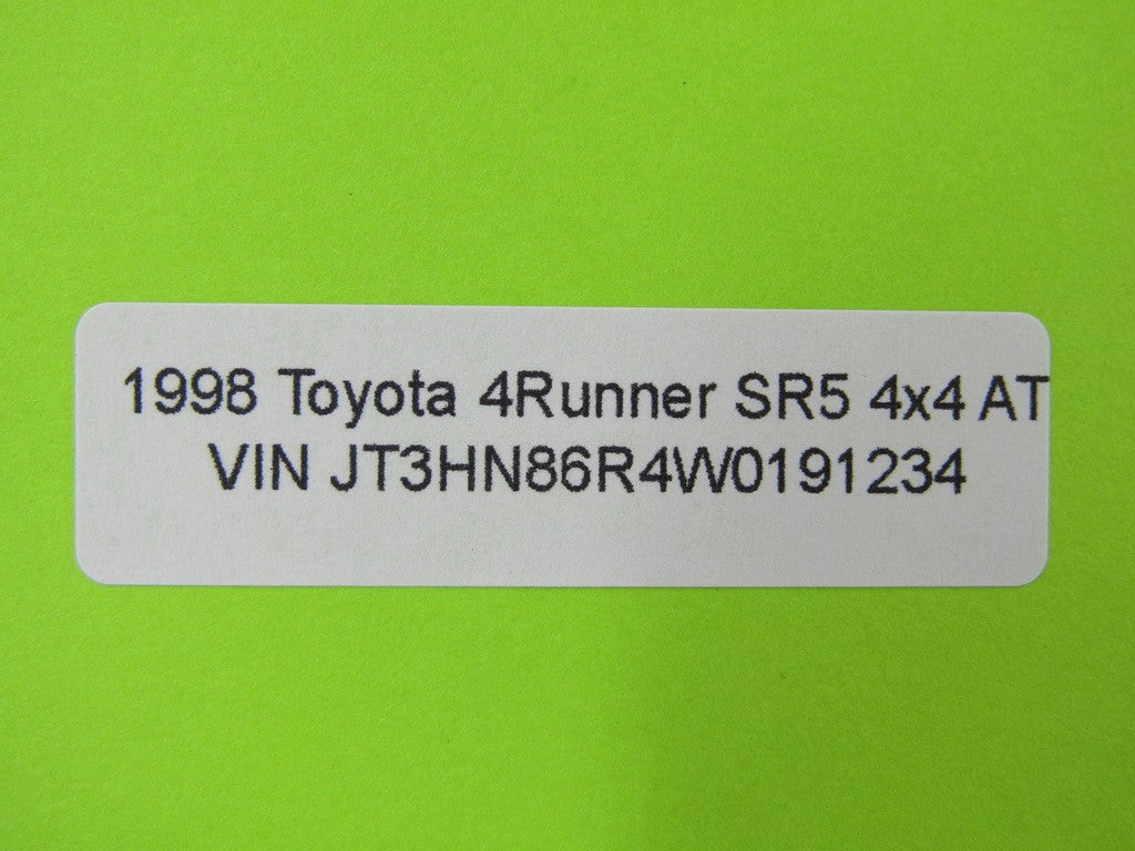 1996-2002 Toyota 4Runner Right Front Interior Door Handle Brown OEM