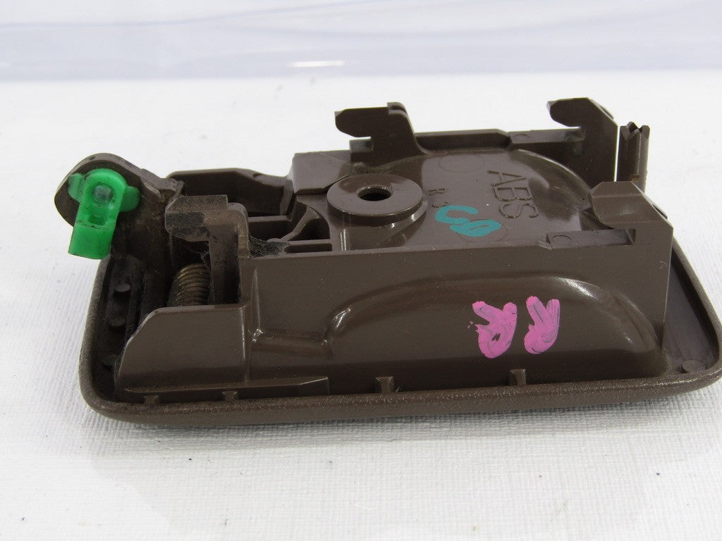 1998-2002 Toyota 4Runner Rear Right Interior Door Handle Brown OEM