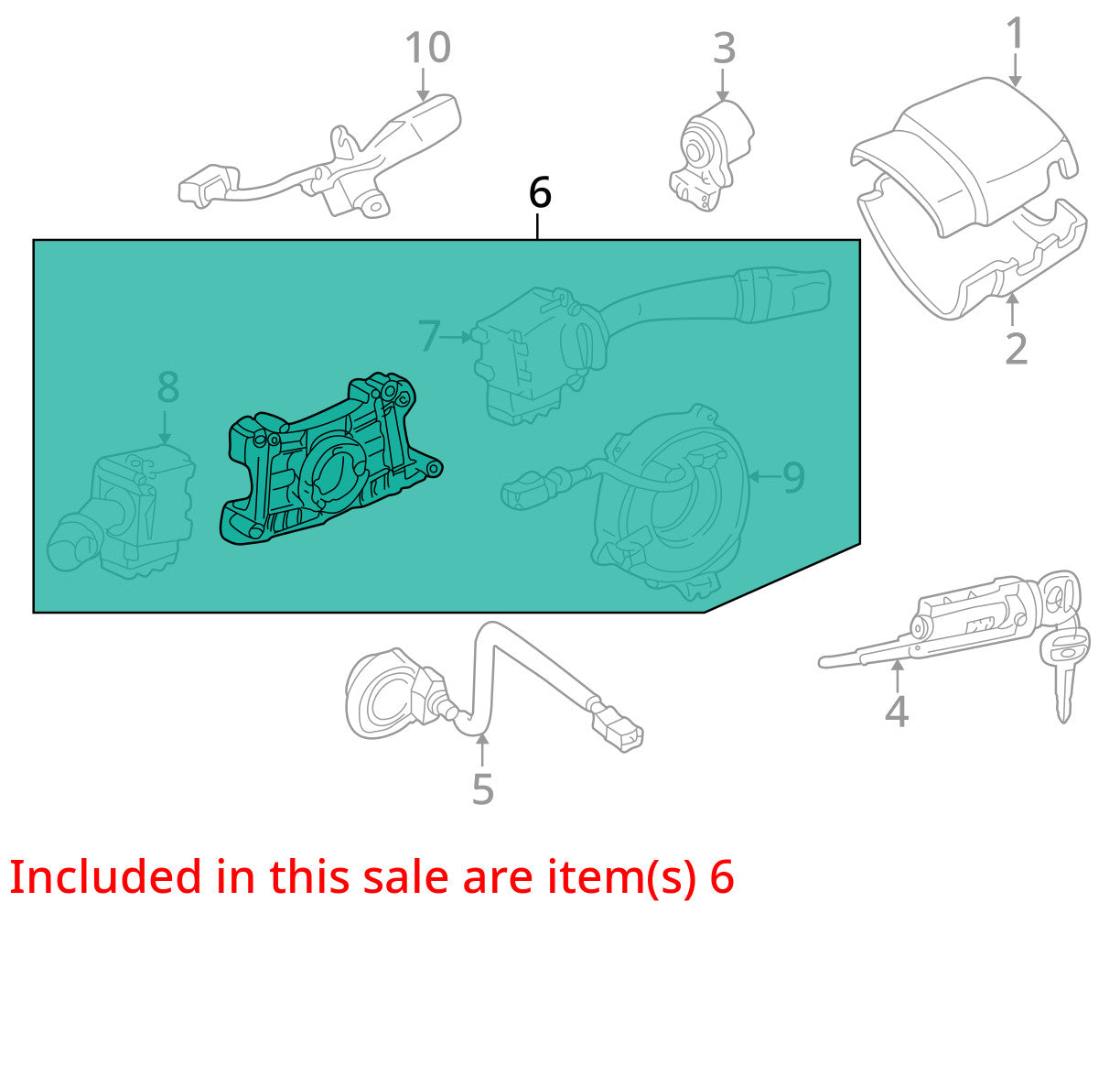 1998-1999 Toyota 4Runner Steering Column Mounting Bracket 84310-3D020 OEM