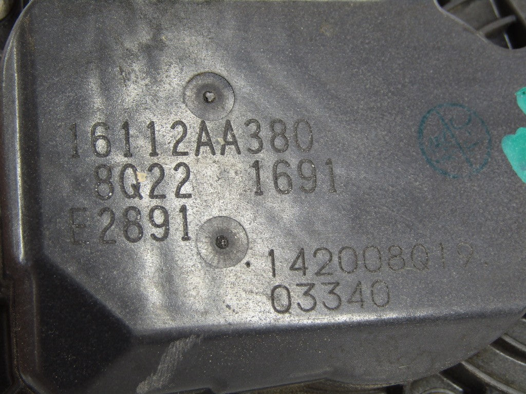 2011-2018 Subaru Forester Throttle Body 16112AA380 OEM