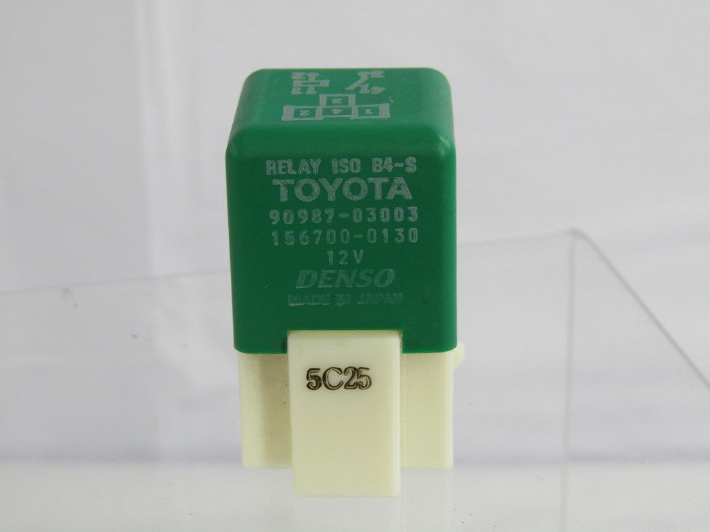 2001-2007 Toyota Sequoia Cooling Fan Relay Iso B4-S 12V 90987-03003 OEM
