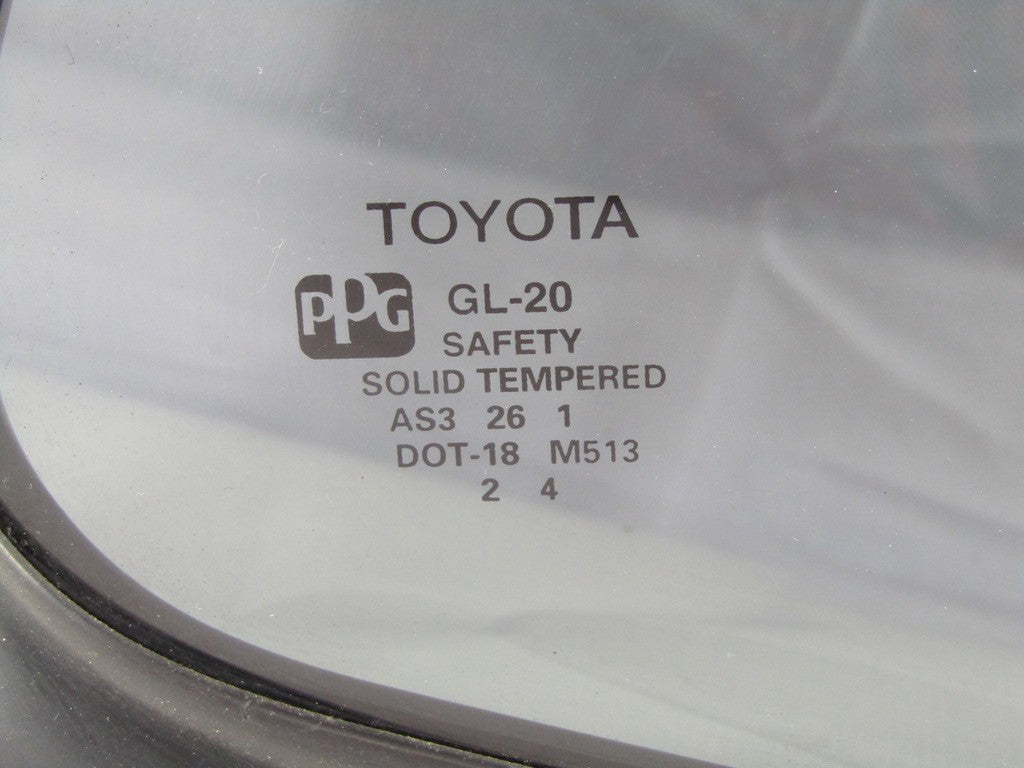 2001-2007 Toyota Sequoia Rear Right Side Vent Glass Quarter Window OEM
