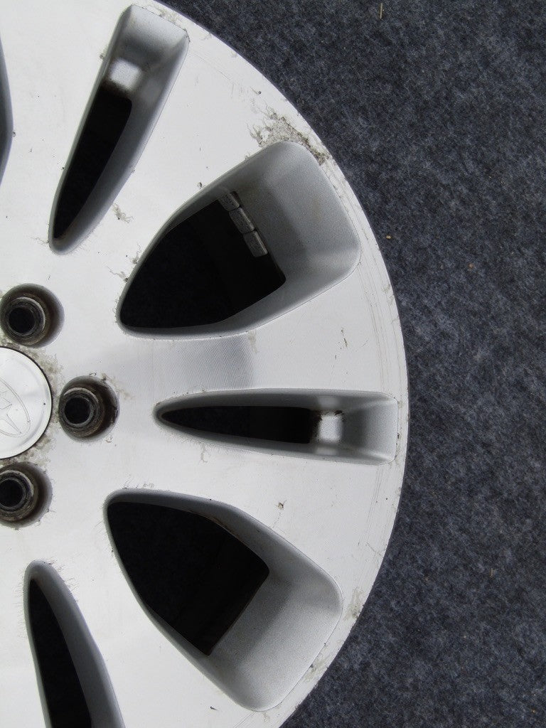 Subaru Outback 2008-2009 17X7 Aluminum Alloy Machined with Silver 5 Double Spoke