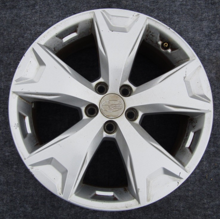 Subaru Forester 2014-2016 17X7 Aluminum Alloy Chrome 5 Spoke 68814 OEM