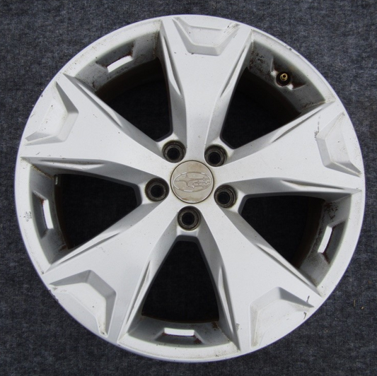 Subaru Forester 2014-2016 17X7 Aluminum Alloy Chrome 5 Spoke 68814 OEM