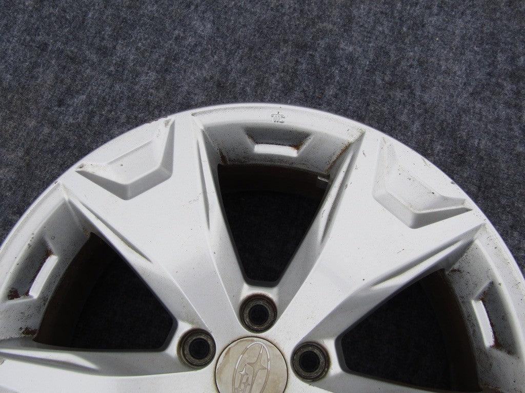 Subaru Forester 2014-2016 17X7 Aluminum Alloy Chrome 5 Spoke 68814 OEM