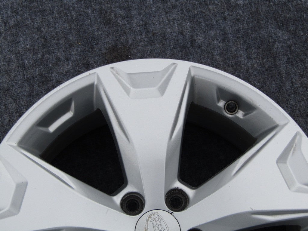 Subaru Forester 2014-2016 17X7 Aluminum Alloy Chrome 5 Spoke 68814 OEM