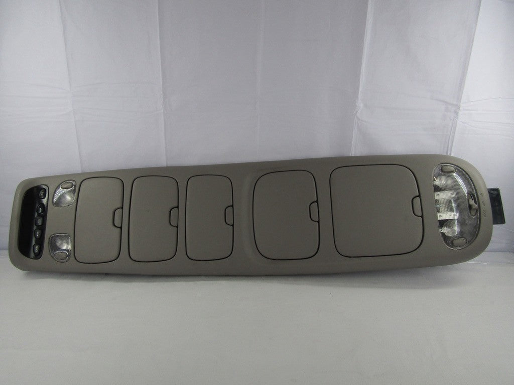 2001-2007 Toyota Sequoia Upper Center Console Gray OEM
