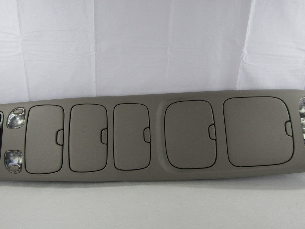 2001-2007 Toyota Sequoia Upper Center Console Gray OEM