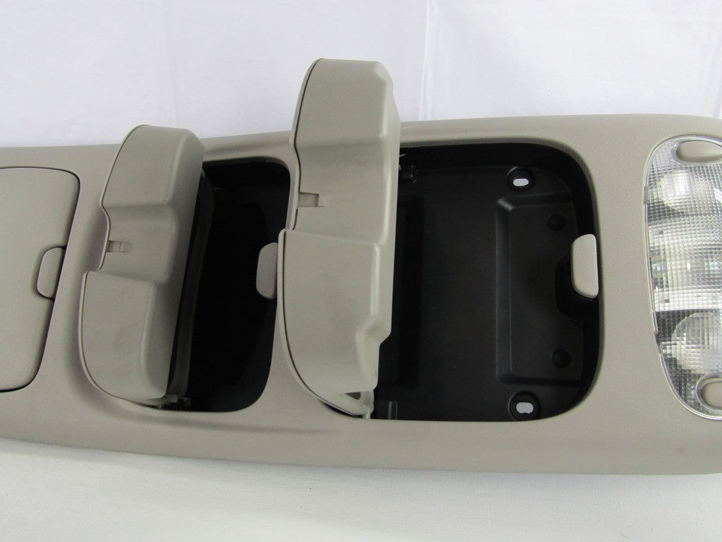 2001-2007 Toyota Sequoia Upper Center Console Gray OEM