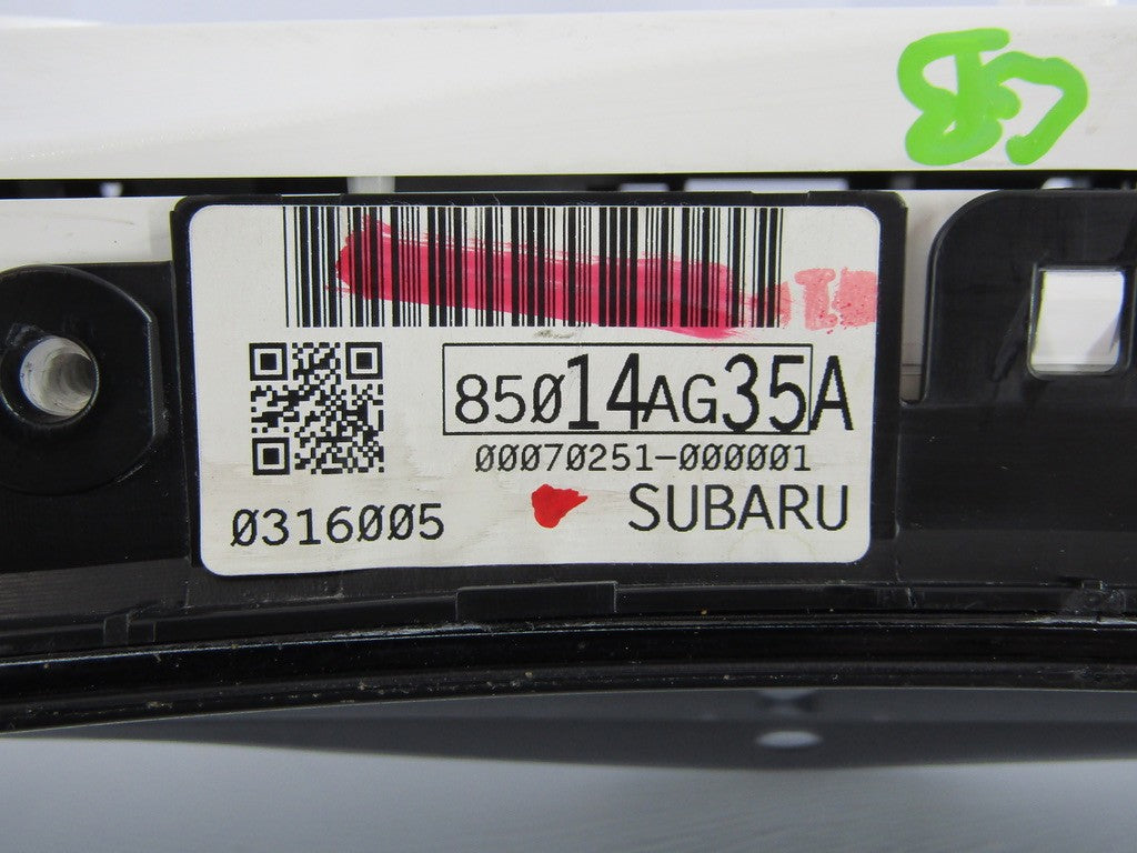 2007 Subaru Outback Speedometer Instrument Cluster Dash Gauge 155,824 Miles OEM