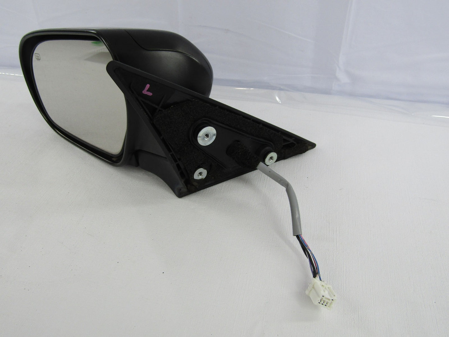 2007-2009 Subaru Outback Left Heated Side View 5-WIRE Mirror Black OEM