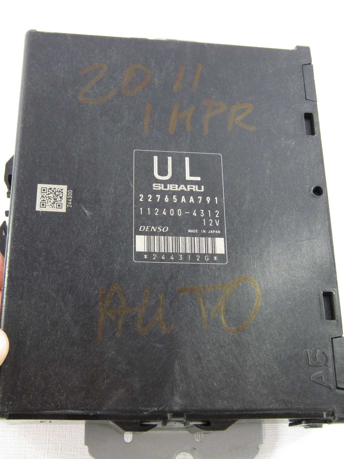 2010 Subaru Impreza Ul ECU ECM Engine Computer 2.5L AT 22765AA791 OEM