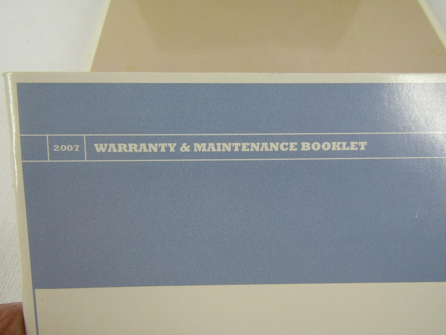 2007 Subaru Legacy Outback Owners Manual with Case OEM
