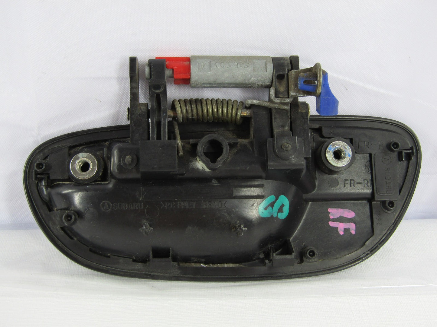 2005-2009 Subaru Outback Front Right Exterior Door Handle Black Assembly OEM