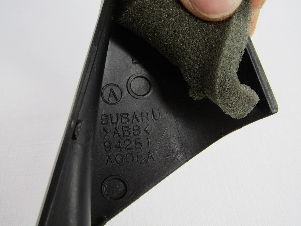 2005-2009 Subaru Outback Left Side Window Corner Mirror Bolt Trim Cover OEM