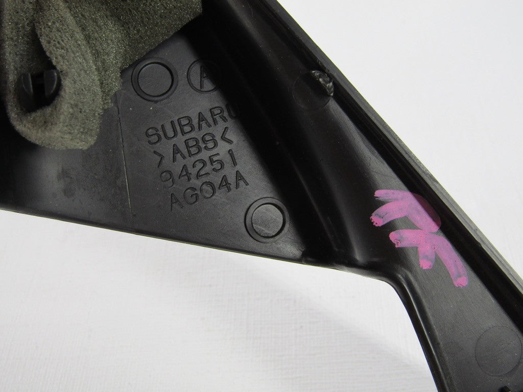 2005-2009 Subaru Outback Right Side Window Corner Mirror Bolt Trim Cover OEM
