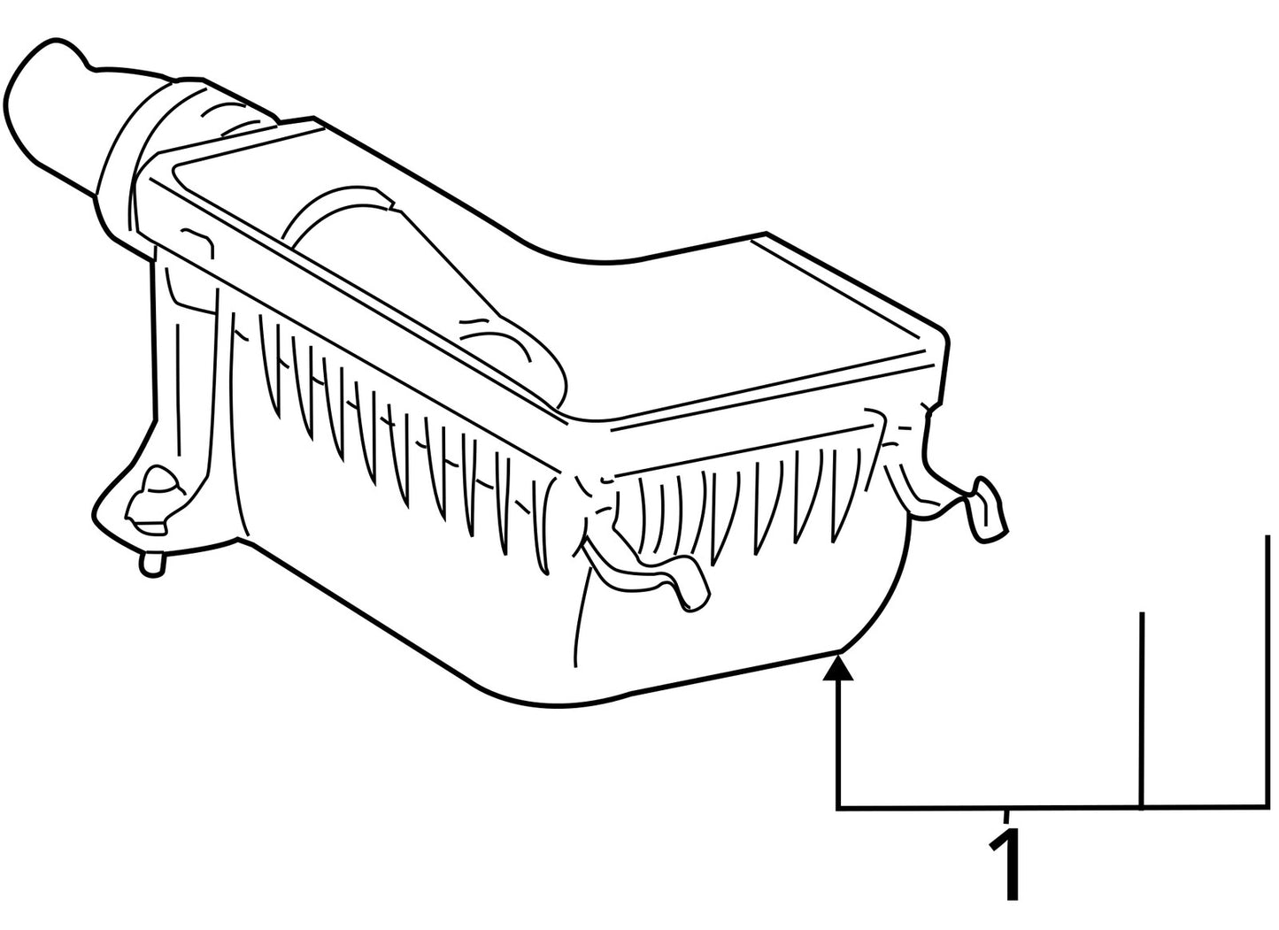 2000-2006 Toyota Tundra Air Filter and Housing Assembly OEM