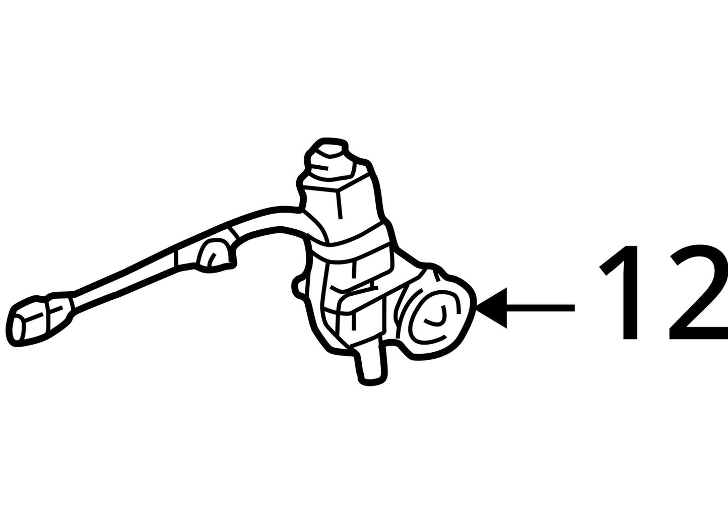 2000-2006 Toyota Tundra Front Left Window Motor OEM