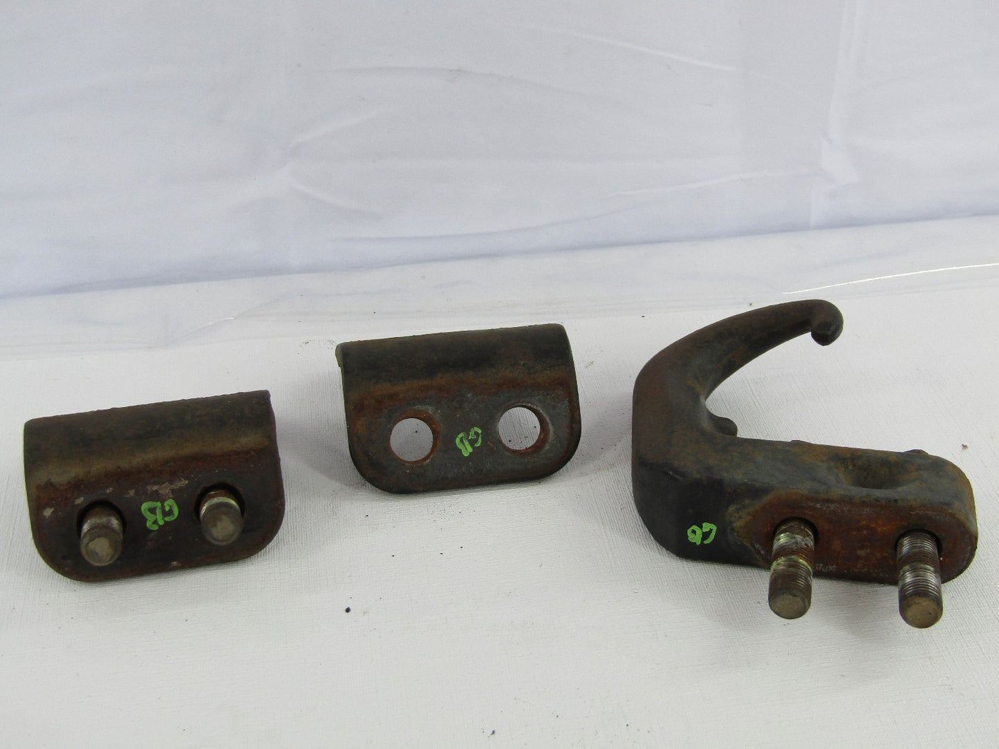 2000-2006 Toyota Tundra Front Tow Hook Bracket Set