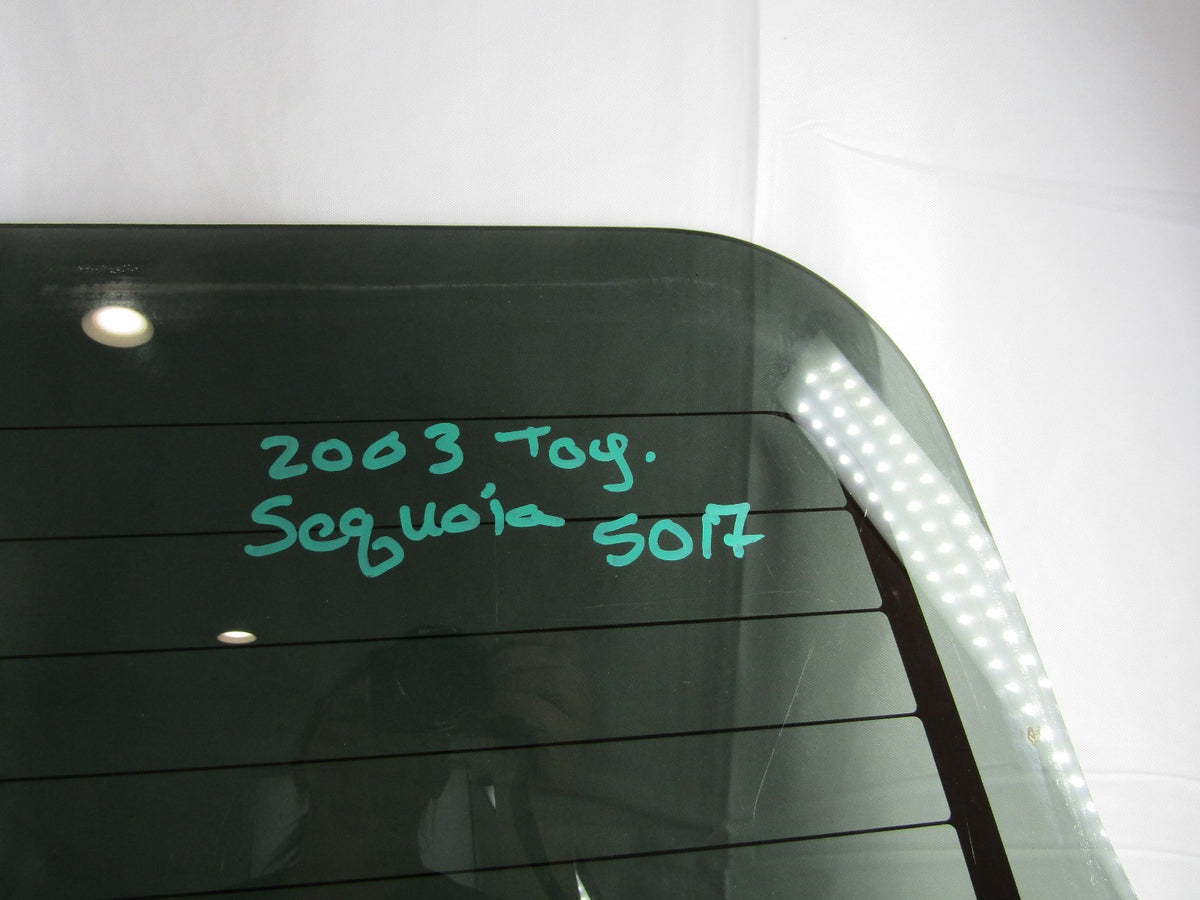 2000-2007 Toyota Sequoia Rear Liftgate Glass OEM -Used- FB21331YPY