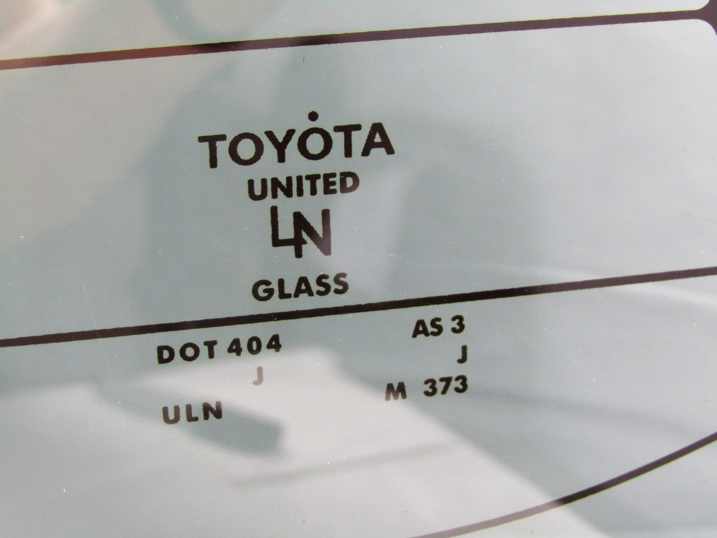 2000-2007 Toyota Sequoia Rear Liftgate Glass OEM -Used- FB21331YPY