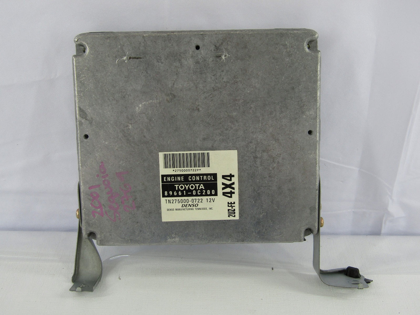 2001-2002 Toyota Sequoia 4X4 4.7L ECM Engine Computer Pcm ECU 89661-0C200 OEM