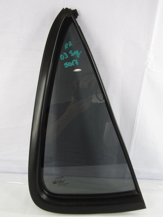 2001-2007 Toyota Sequoia Rear Right Vent Glass Quarter Window OEM