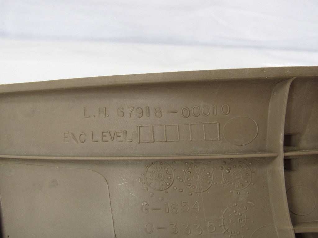 2001-2007 Toyota Sequoia Left Rear Door Sill Plate Brown OEM