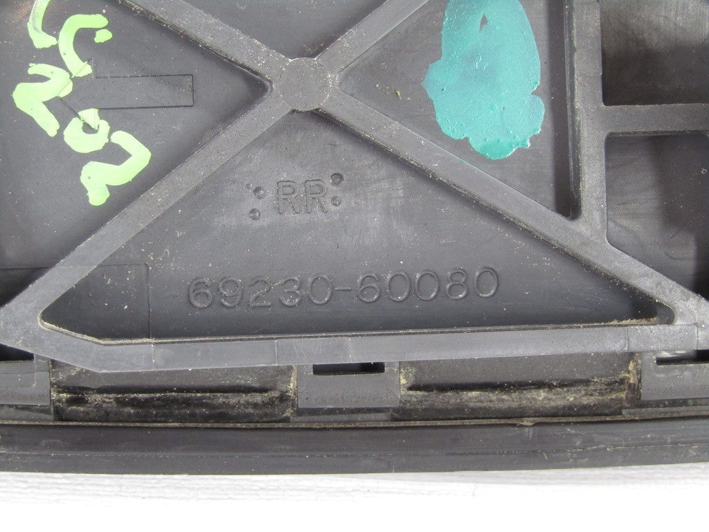 2001-2007 Toyota Sequoia Right Rear Exterior Door Handle Black OEM